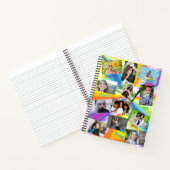 Psychedelisches Foto Notebook HAMbWG Notizblock (Innenseite)