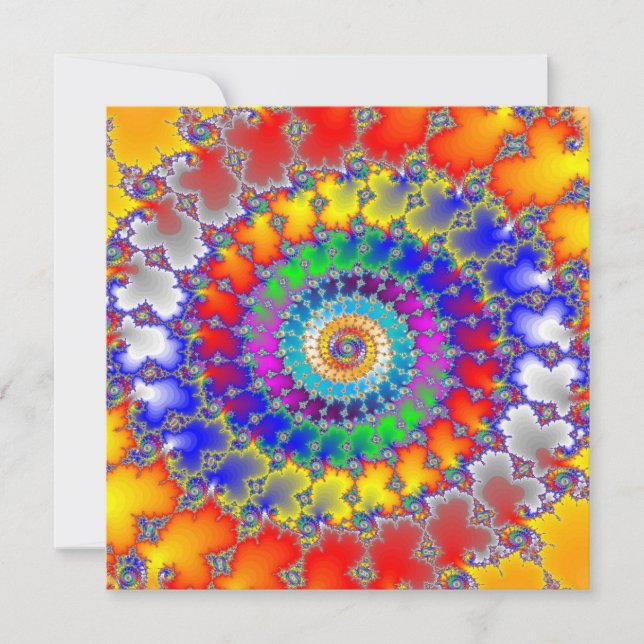 Psychedelisches Fraktal (Vorderseite)