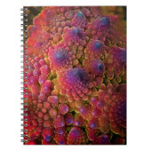 Psychedelisches Fraktal Abstrakt Notizblock (Vorderseite)