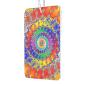 Psychedelisches Fraktal Autolufterfrischer (Links)