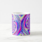 Psychedelisches Fraktal Design Kaffeetasse (Mittel)