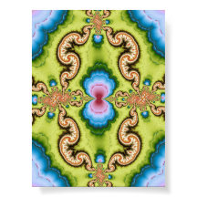 Psychedelisches Fraktal-Drache-Muster-Kunstwerk