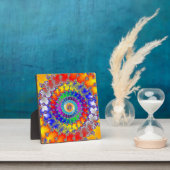 Psychedelisches Fraktal Fotoplatte (InSitu)