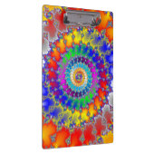 Psychedelisches Fraktal Klemmbrett (Rechts)