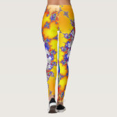 Psychedelisches Fraktal Leggings (Rückseite)