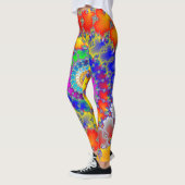 Psychedelisches Fraktal Leggings (Links)