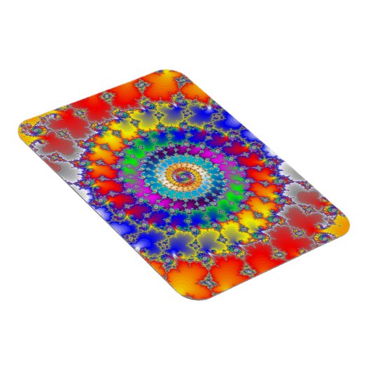 Psychedelisches Fraktal Magnet (Rechte Seite)