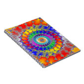 Psychedelisches Fraktal Notizblock (Rechte Seite)