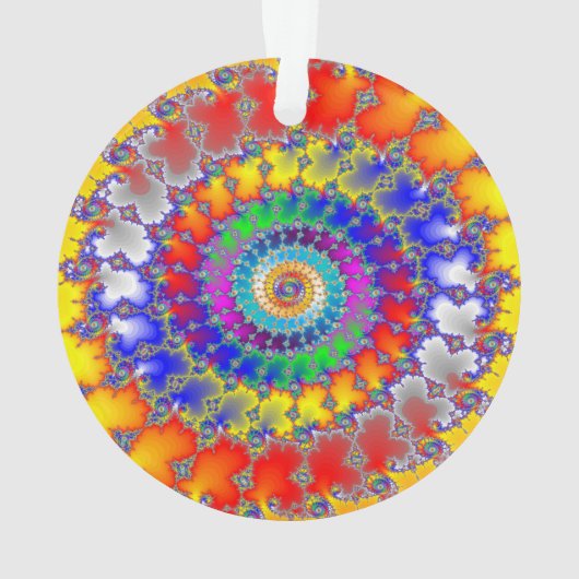 Psychedelisches Fraktal Ornament (Rückseite)