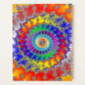 Psychedelisches Fraktal Planer (Rückseite)