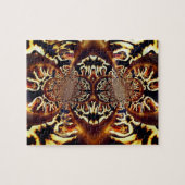 Psychedelisches Fraktal Puzzle (Horizontal)