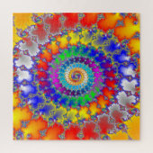 Psychedelisches Fraktal Puzzle (Vertikal)