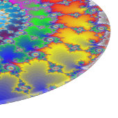 Psychedelisches Fraktal Schneidebrett (Ecke)