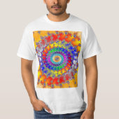 Psychedelisches Fraktal T-Shirt (Vorderseite)