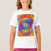 Psychedelisches Fraktal T-Shirt (Vorderseite)