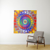 Psychedelisches Fraktal Wandteppich (Beispiel (Horizontal))