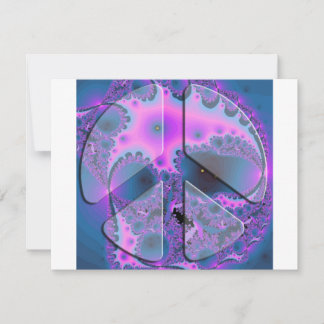 psychedelisches Friedenszeichen