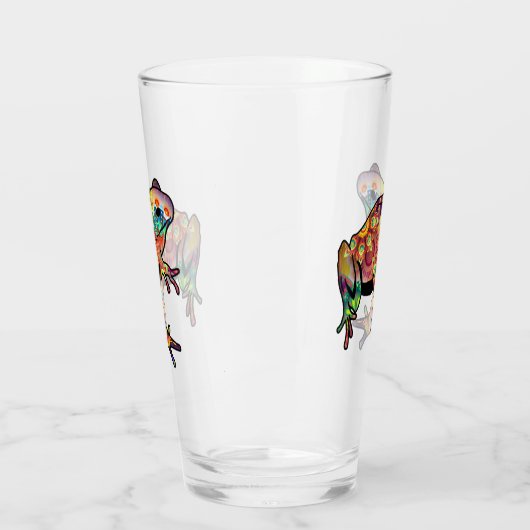 Psychedelisches Frosch-Glas Glas (Links)