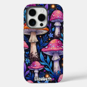 Psychedelisches Fungi-Muster Case-Mate iPhone Hülle (Rückseite)
