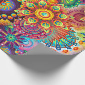 Psychedelisches Geschenkpapier (Ecke)