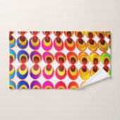 Psychedelisches Gewebe Badhandtuch Set (Handtuch)