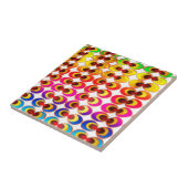 Psychedelisches Gewebe Fliese (Seite)