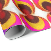 Psychedelisches Gewebe Geschenkpapier (Rolleneckpunkt)