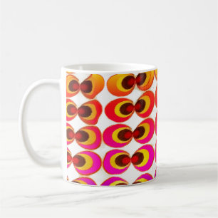 Psychedelisches Gewebe Kaffeetasse