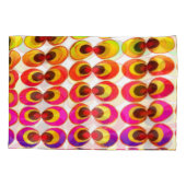 Psychedelisches Gewebe Kissenbezug (Rückseite)