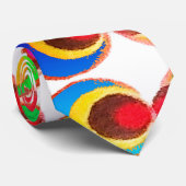 Psychedelisches Gewebe Krawatte (Gerollt)