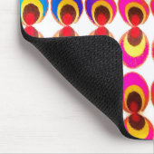 Psychedelisches Gewebe Mousepad (Ecke)