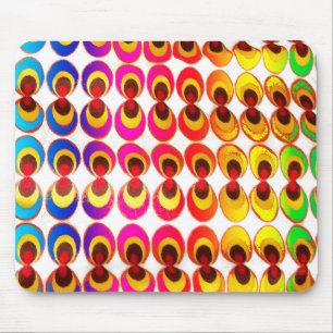 Psychedelisches Gewebe Mousepad