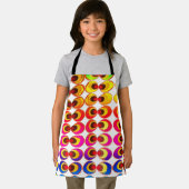 Psychedelisches Gewebe Schürze (Insitu)