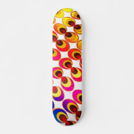Psychedelisches Gewebe Skateboard