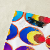 Psychedelisches Gewebe Strandtuch (Beispiel)