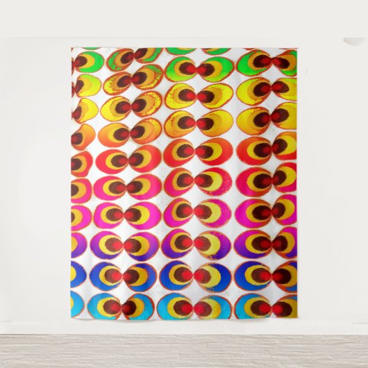 Psychedelisches Gewebe Wandteppich (Vorderseite)