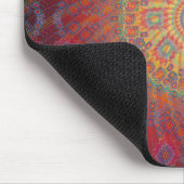 Psychedelisches gewundenes Fraktal Design: Mousepad (Ecke)
