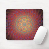 Psychedelisches gewundenes Fraktal Design: Mousepad (Mit Mouse)