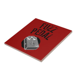 Psychedelisches Gitarren-Fäserchen-Schwarzes u. Fliese