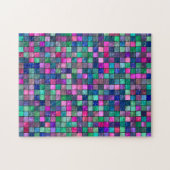 Psychedelisches Glas-Tile-Puzzle Puzzle (Horizontal)