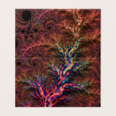 Psychedelisches Groovy Trippy Funky Colorful Frakt (Außenseite Aufgefaltet)
