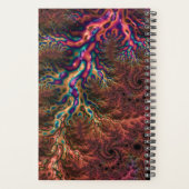 Psychedelisches Groovy Trippy Funky Colorful Frakt Planer (Rückseite)