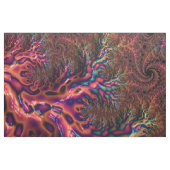 Psychedelisches Groovy Trippy Funky Colorful Frakt Stoff (Fat Quarter (45,7 x 55,9 cm))