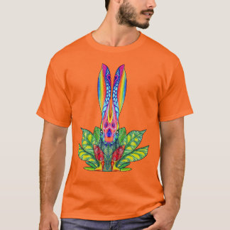 Psychedelisches Häschen T-Shirt