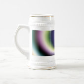 Psychedelisches Herz Bierglas (Links)