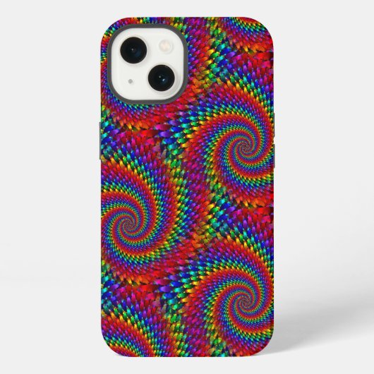 Psychedelisches Hippie-Web-Case Case-Mate iPhone-H iPhone Hülle (Rückseite)
