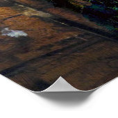 Psychedelisches Jesusposter Poster (Ecke)