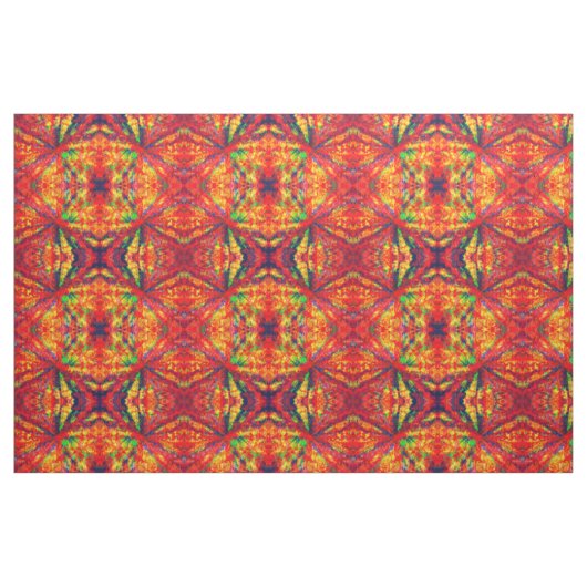 Psychedelisches Kaleidoskop-Muster Stoff (Fat Quarter (45,7 x 55,9 cm))