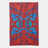 Psychedelisches Kaleidoskopmuster Handtuch (Vertikal)