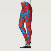 Psychedelisches Kaleidoskopmuster Leggings (Links)